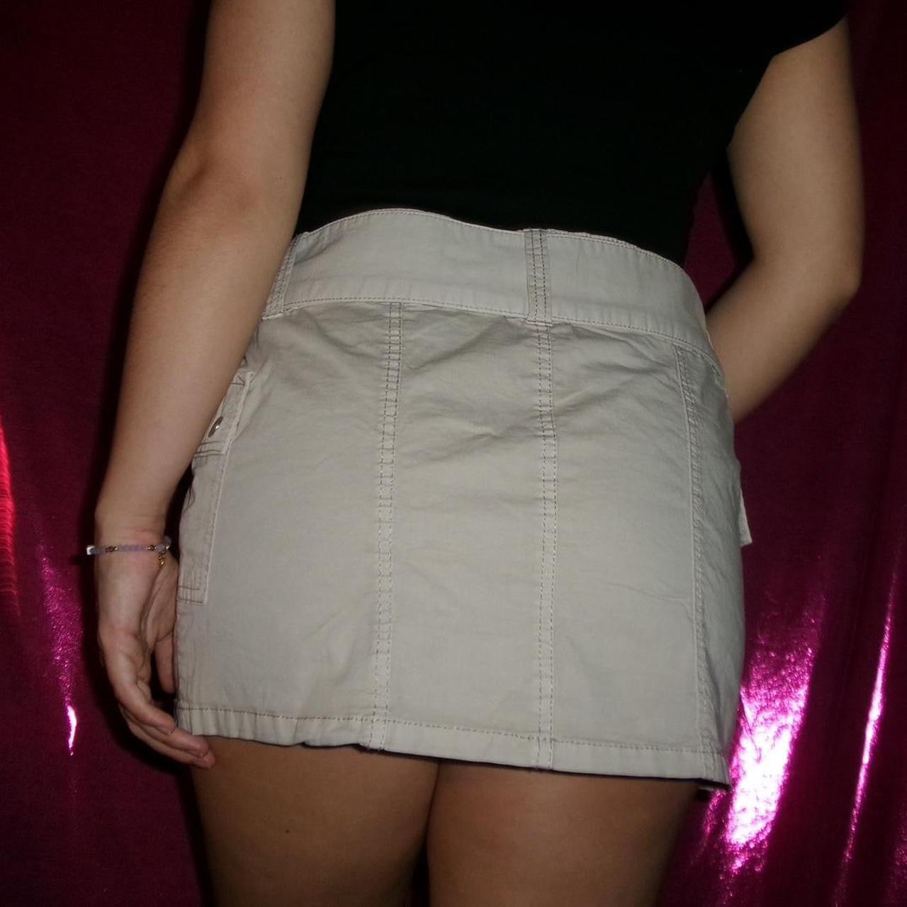 ZARA CARGO MINI SKIRT- M